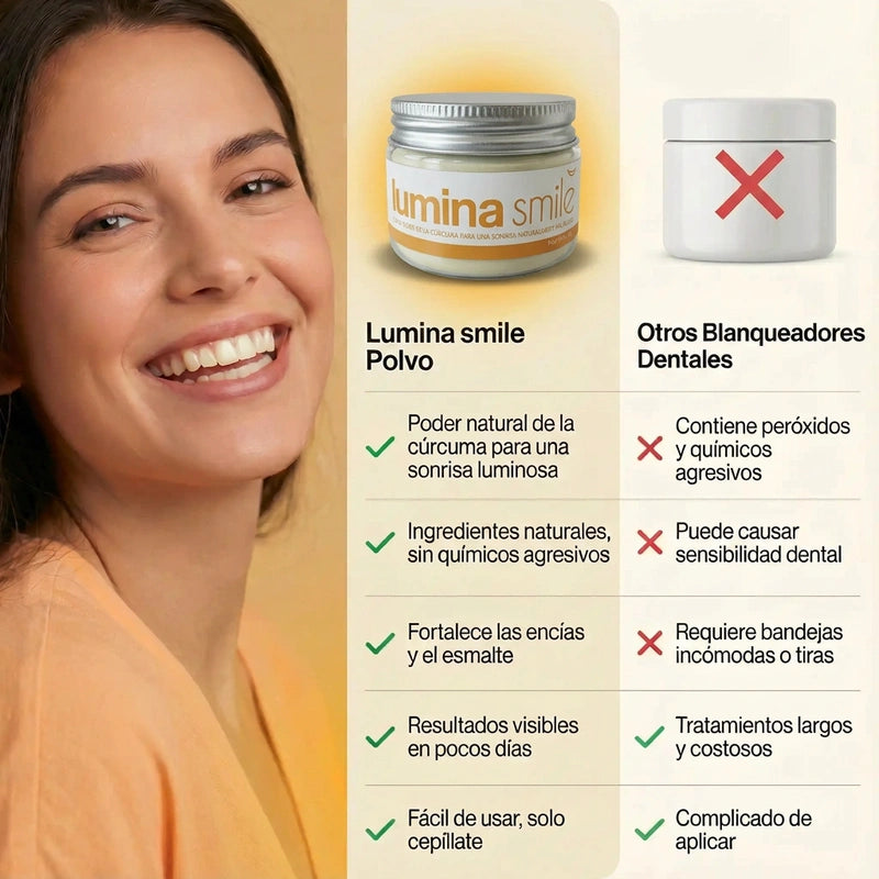Lumina Smile: Blanquea sin dolor — especial para dientes sensibles